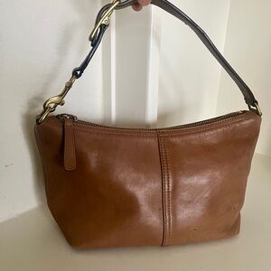 Coach Tan Leather Small Bag